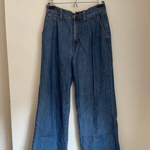 Madewell The Harlow Wide-Leg Jean - size 25 - NWOT